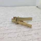 Brass Tie Clips x 2 - 212ST