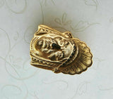 Large Brass Indian Chief Stamping - 14012FFA.