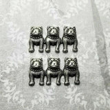 Brass Bulldog Stampings x 2 - 244NRRAT.