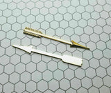 Large Brass Arrow Findings x 2 - 2492S.