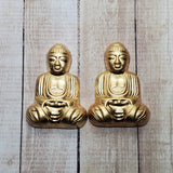 Large Brass Buddha Stamping - 3055S.