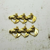 Brass Horse Trio Findings x 2 - 5005S.