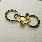 Large Brass Horse And Horseshoe Stamping x 1 - 5023S