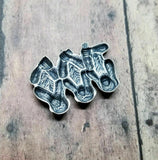 Brass No Evil Monkey Stamping - 52664A.
