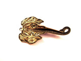 Large Brass Elephant Charms - 5845RSG.