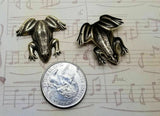 Brass Frog Stampings x 2 - 643RAT.