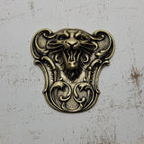 Large Brass Big Cat Tiger Lion Cougar - 8002FFA