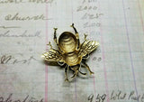 Large Brass Bee Stamping - 8986FFA.
