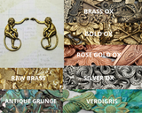 Brass Monkey Stampings x 2 - 8699FFA-8700FFA.
