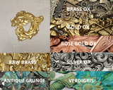 Large Brass Dragon Stamping - 0571FF