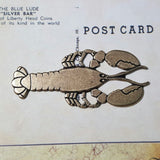 Oxidized Brass Lobster (1) - BOS5522