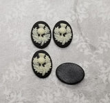 18x13mm Scottish Thistle Cameos (4) - L999
