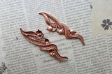 Rose Gold Ox Lily Of The Valley Stampings (2) - RGFF1089