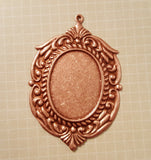 32x20mm Rose Gold Ox Setting (1) - RGL928