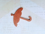 Rose Gold Ox Umbrella Charm (1) - RGS2317