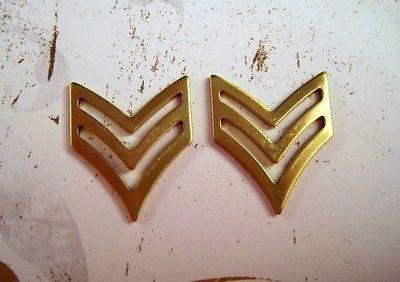 Raw Brass Military Symbols (2) - SG5385