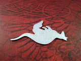 Large Oxidized Silver Kangaroo (1) - SOS3256 Jewelry Finding