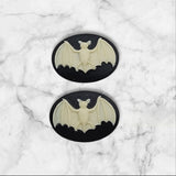 25mm x 18mm Resin Bat Cameos - L1385