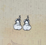 Brass Pear Charms x 2 - 4691RAT