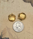 Brass Citrus Orange Charms x 2 - 4692RAT