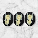 40x30mm Angel Cameos (3) - L1387