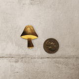 Large Matte Gold Ox Mushroom (1) - 4714GOS