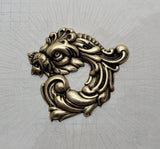 Large Brass Dragon Stamping - 0571FF