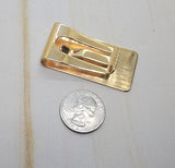 Gold Geometric Money Clip Blank (1) - L1273