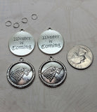 Double Sided Game Of Thrones Inspired Dragon Charms (4) - L1362