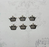 XSmall Royal Crown Charms (6) - 2114WRRAT