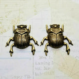 Brass Beetle Stampings x 2 - 6917RAT.