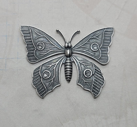 Solid Brass Butterfly x 1 - 6963RAT