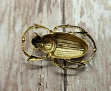 Large Brass Beetle Stamping x 1 - 8980FFA.