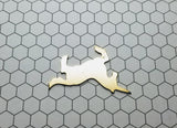 Large Matte Gold Ox Solid Brass Unicorn (1) - GOS6767