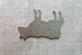 Oxidized Silver Cow (1) - SOS5520